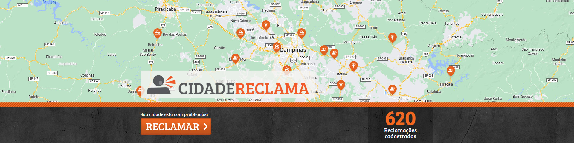 Cidade Reclama heading